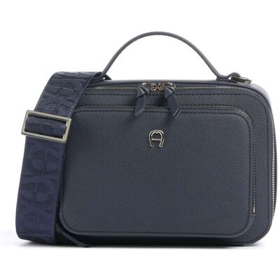 Aigner Zita S Umhängetasche aus Leder, blau Aigner Zita S Umhängetasche aus Leder, blau