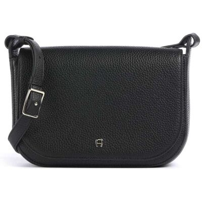 Aigner Pura S Umhängetasche aus Leder, schwarz Aigner Pura S Umhängetasche aus Leder, schwarz