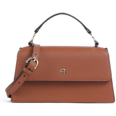 Aigner Delia S Handtasche aus Leder, braun Aigner Delia S Handtasche aus Leder, braun