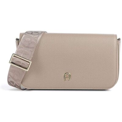 Aigner Zita S Umhängetasche aus Leder, braun Aigner Zita S Umhängetasche aus Leder, braun