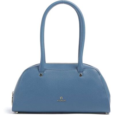Aigner Ivy M Schultertasche aus Leder, blau Aigner Ivy M Schultertasche aus Leder, blau