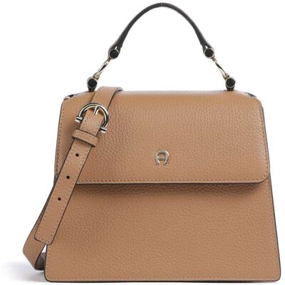 Aigner Delia S Handtasche aus Leder, braun Aigner Delia S Handtasche aus Leder, braun