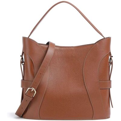 Aigner Deborah M Bucket Handtasche aus Leder, braun Aigner Deborah M Bucket Handtasche aus Leder, braun