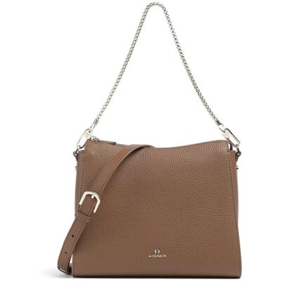 Aigner Ivy M Schultertasche aus Leder, braun Aigner Ivy M Schultertasche aus Leder, braun