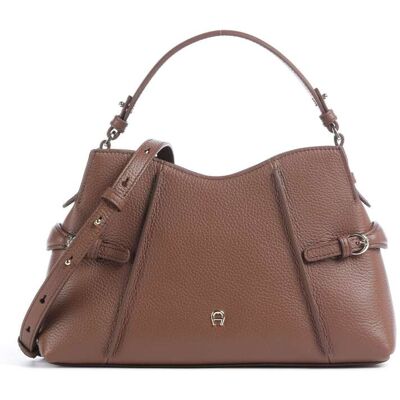 Aigner Cavallo M Handtasche aus Leder, braun Aigner Cavallo M Handtasche aus Leder, braun