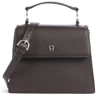 Aigner Delia S Handtasche aus Leder, braun Aigner Delia S Handtasche aus Leder, braun