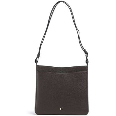 Aigner Pura M Schultertasche aus Leder, braun Aigner Pura M Schultertasche aus Leder, braun