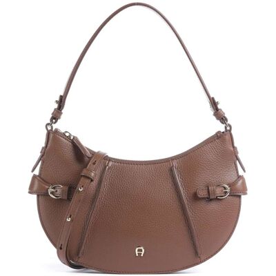 Aigner Cavallo S Schultertasche aus Leder, braun Aigner Cavallo S Schultertasche aus Leder, braun