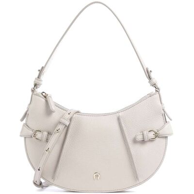 Aigner Cavallo S Schultertasche aus Leder, beige Aigner Cavallo S Schultertasche aus Leder, beige