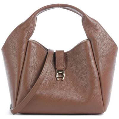 Aigner Zaira S Handtasche aus Leder, braun Aigner Zaira S Handtasche aus Leder, braun