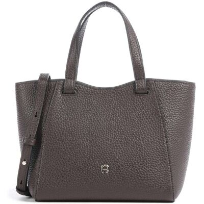 Aigner Pura S Handtasche aus Leder, braun Aigner Pura S Handtasche aus Leder, braun