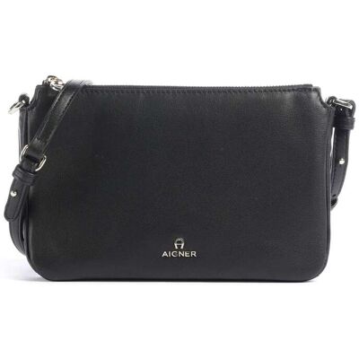 Aigner Fashion Umhängetasche aus Leder, schwarz Aigner Fashion Umhängetasche aus Leder, schwarz
