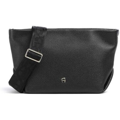 Aigner Paola Umhängetasche aus Leder, schwarz Aigner Paola Umhängetasche aus Leder, schwarz