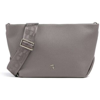 Aigner Paola Umhängetasche aus Leder, grau Aigner Paola Umhängetasche aus Leder, grau