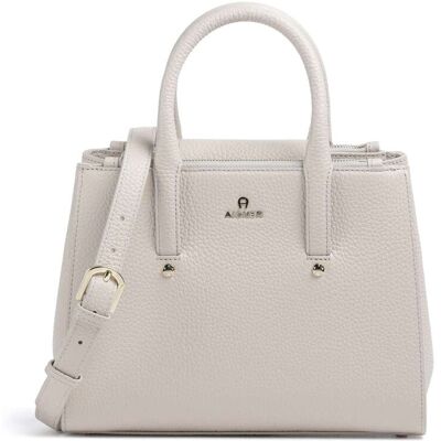 Aigner Ivy M Handtasche aus Leder, beige Aigner Ivy M Handtasche aus Leder, beige