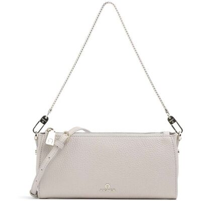 Aigner Ivy S Schultertasche aus Leder, beige Aigner Ivy S Schultertasche aus Leder, beige