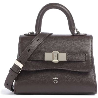 Aigner Farah XS Umhängetasche aus Leder, braun Aigner Farah XS Umhängetasche aus Leder, braun