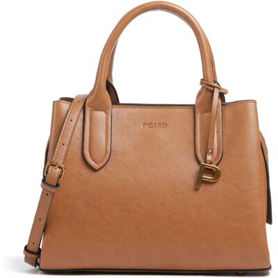 Picard 9 to Fine Handtasche aus Leder, braun Picard 9 to Fine Handtasche aus Leder, braun