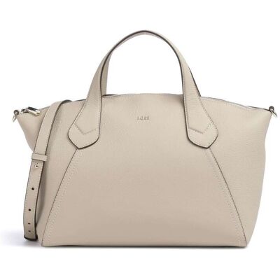 Boss Lenah M Handtasche aus Leder, beige Boss Lenah M Handtasche aus Leder, beige