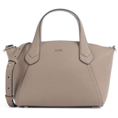 Boss Lenah S Handtasche aus Leder, braun Boss Lenah S Handtasche aus Leder, braun