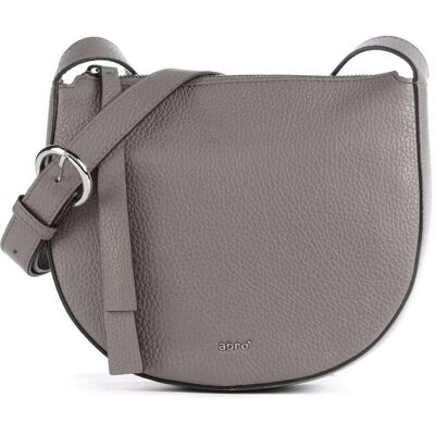 Abro Adria Lulu Umhängetasche aus Leder, grau Abro Adria Lulu Umhängetasche aus Leder, grau