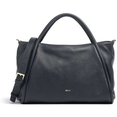 Abro Dalia Willow Handtasche aus Leder, blau Abro Dalia Willow Handtasche aus Leder, blau