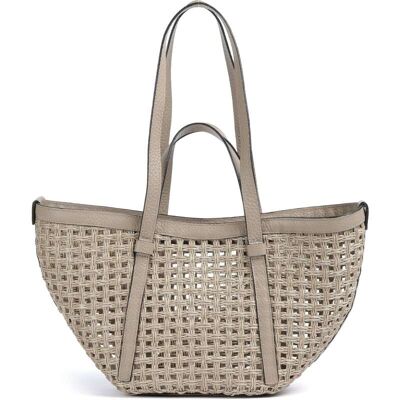 Abro Raffia Net Cosmo Medium Shopper, braun Abro Raffia Net Cosmo Medium Shopper, braun