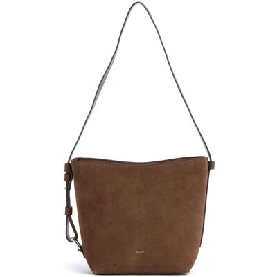 Abro Suede Cosmo Umhängetasche aus Leder, braun Abro Suede Cosmo Umhängetasche aus Leder, braun