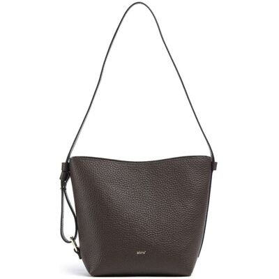 Abro Tekla Cosmo Umhängetasche aus Leder, braun Abro Tekla Cosmo Umhängetasche aus Leder, braun