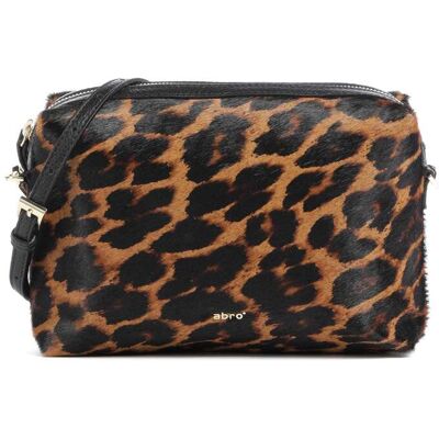 Abro Animal Printed Kaia Umhängetasche, braun Abro Animal Printed Kaia Umhängetasche, braun