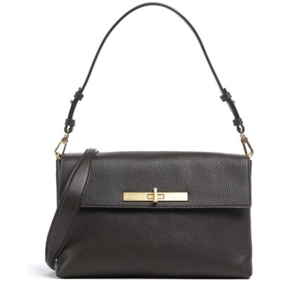 Abro Agave Twist Schultertasche aus Leder, braun Abro Agave Twist Schultertasche aus Leder, braun