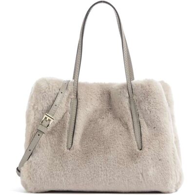 Abro Eco Fur Noelle Handtasche, grau Abro Eco Fur Noelle Handtasche, grau