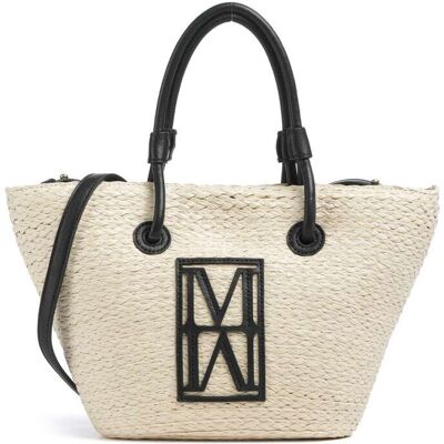 Marc O' Polo Handtasche, beige,schwarz Marc O' Polo Handtasche, beige,schwarz