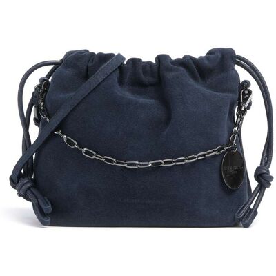 Liebeskind Lya II Hydro Suede S Bucket Handtasche aus Leder, blau Liebeskind Lya II Hydro Suede S Bucket Handtasche aus Leder, blau
