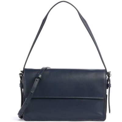 Liebeskind Audrey Recycled Soft Calf S Schultertasche aus Leder, blau Liebeskind Audrey Recycled Soft Calf S Schultertasche aus Leder, blau
