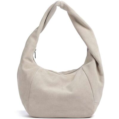Liebeskind Farrah II Suede M Beuteltasche aus Leder, beige Liebeskind Farrah II Suede M Beuteltasche aus Leder, beige