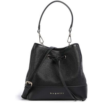 Bugatti Isa Bucket Handtasche, schwarz Bugatti Isa Bucket Handtasche, schwarz