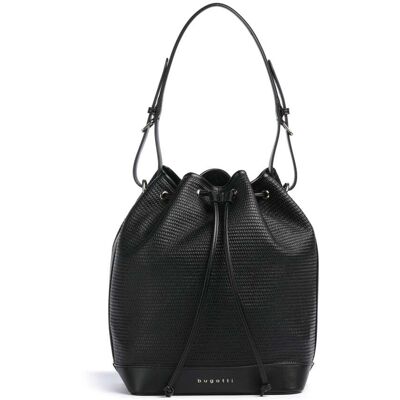 Bugatti Isa Bucket Handtasche, schwarz Bugatti Isa Bucket Handtasche, schwarz
