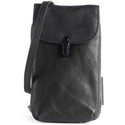 Aunts & Uncles Grandma's Luxury Club Mrs. Lemon Twist Handytasche aus Leder, schwarz Aunts & Uncles Grandma's Luxury Club Mrs. Lemon Twist Handytasche aus Leder, schwarz