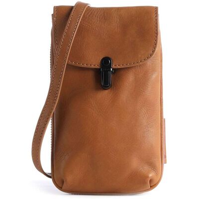 Aunts & Uncles Grandma's Luxury Club Mrs. Lemon Twist Handytasche aus Leder, braun Aunts & Uncles Grandma's Luxury Club Mrs. Lemon Twist Handytasche aus Leder, braun