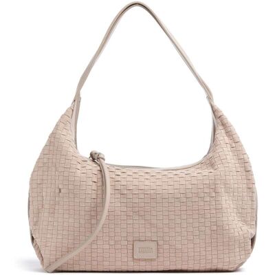 FredsBruder Weave Harmony Schultertasche aus Leder, beige FredsBruder Weave Harmony Schultertasche aus Leder, beige