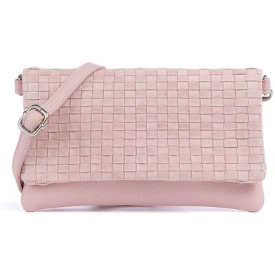 FredsBruder Weave Harmony Umhängetasche aus Leder, pink FredsBruder Weave Harmony Umhängetasche aus Leder, pink