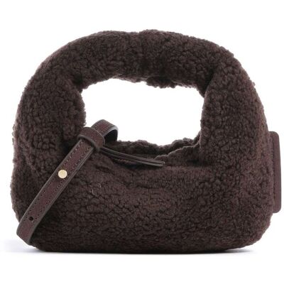 Les Visionnaires Greta Teddy Micro Umhängetasche, braun Les Visionnaires Greta Teddy Micro Umhängetasche, braun