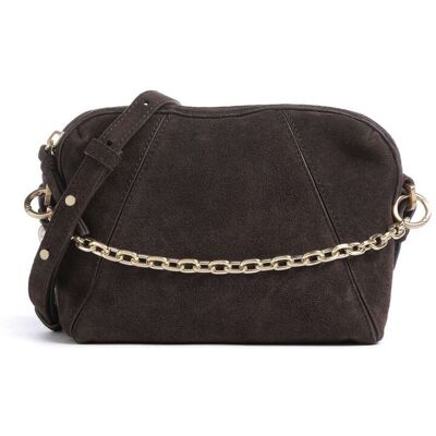 Les Visionnaires Lynn Cozy Chain Umhängetasche aus Leder, braun Les Visionnaires Lynn Cozy Chain Umhängetasche aus Leder, braun