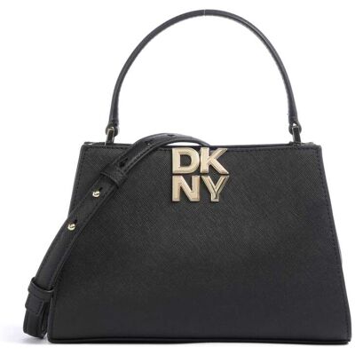 DKNY Foster Small Handtasche aus Leder, schwarz DKNY Foster Small Handtasche aus Leder, schwarz