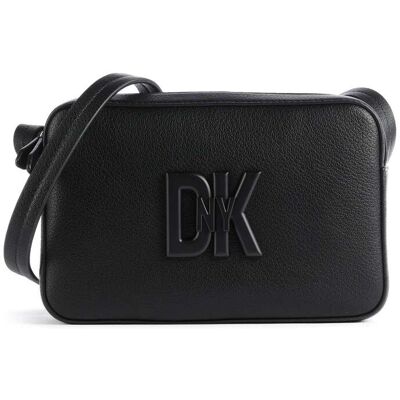 DKNY Milano Seventh Avenue Umhängetasche aus Leder, schwarz DKNY Milano Seventh Avenue Umhängetasche aus Leder, schwarz