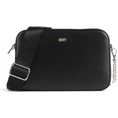 DKNY Bryant Umhängetasche aus Leder, schwarz DKNY Bryant Umhängetasche aus Leder, schwarz