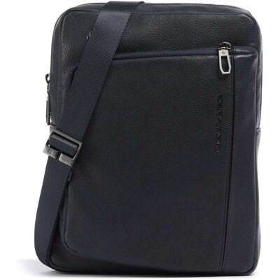 Piquadro S134 Umhängetasche aus Leder, blau Piquadro S134 Umhängetasche aus Leder, blau