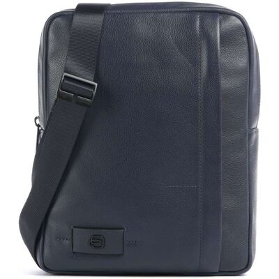 Piquadro W137 Umhängetasche aus Leder, blau Piquadro W137 Umhängetasche aus Leder, blau