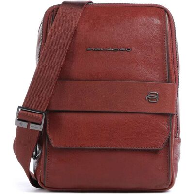 Piquadro Solm Umhängetasche aus Leder, braun Piquadro Solm Umhängetasche aus Leder, braun